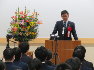 梶原議員による講演①（講演会）.JPG