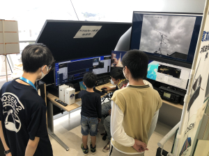 衛生受信の様子.JPG